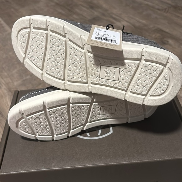 Ariat Hilo Washed Black,FLX Foam sole,cushion insole,no tie lace,slip on loafers - Picture 3 of 10